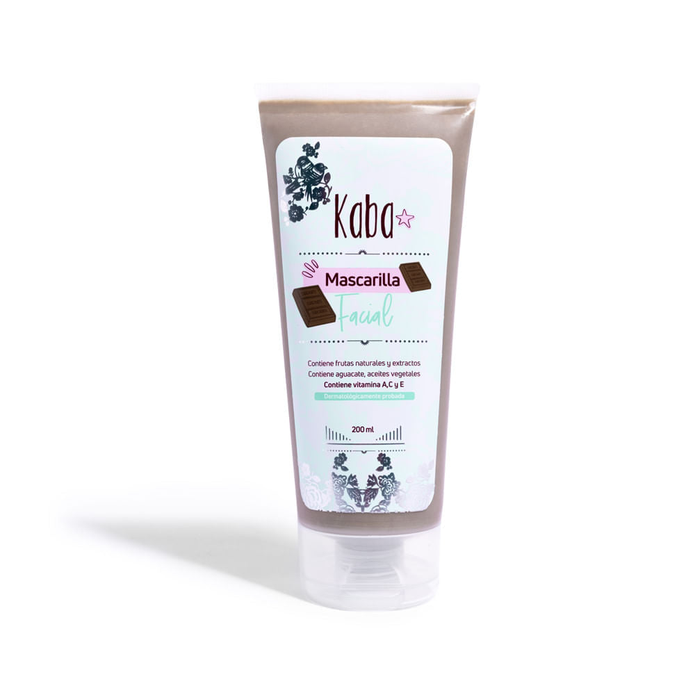 MASCARILLA FACIAL DE CHOCOLATE KABA 200 ML