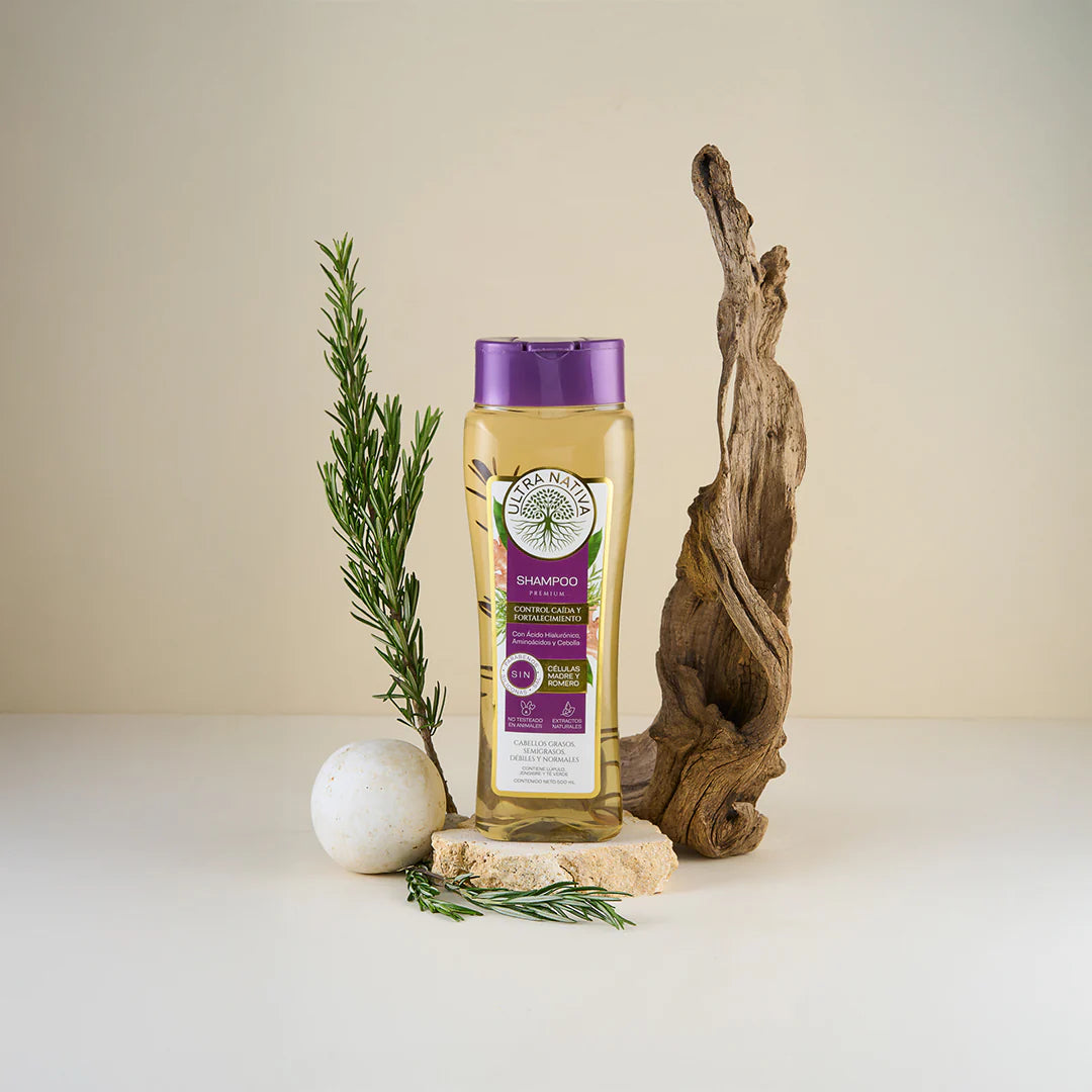 Shampoo Células Madre y Romero