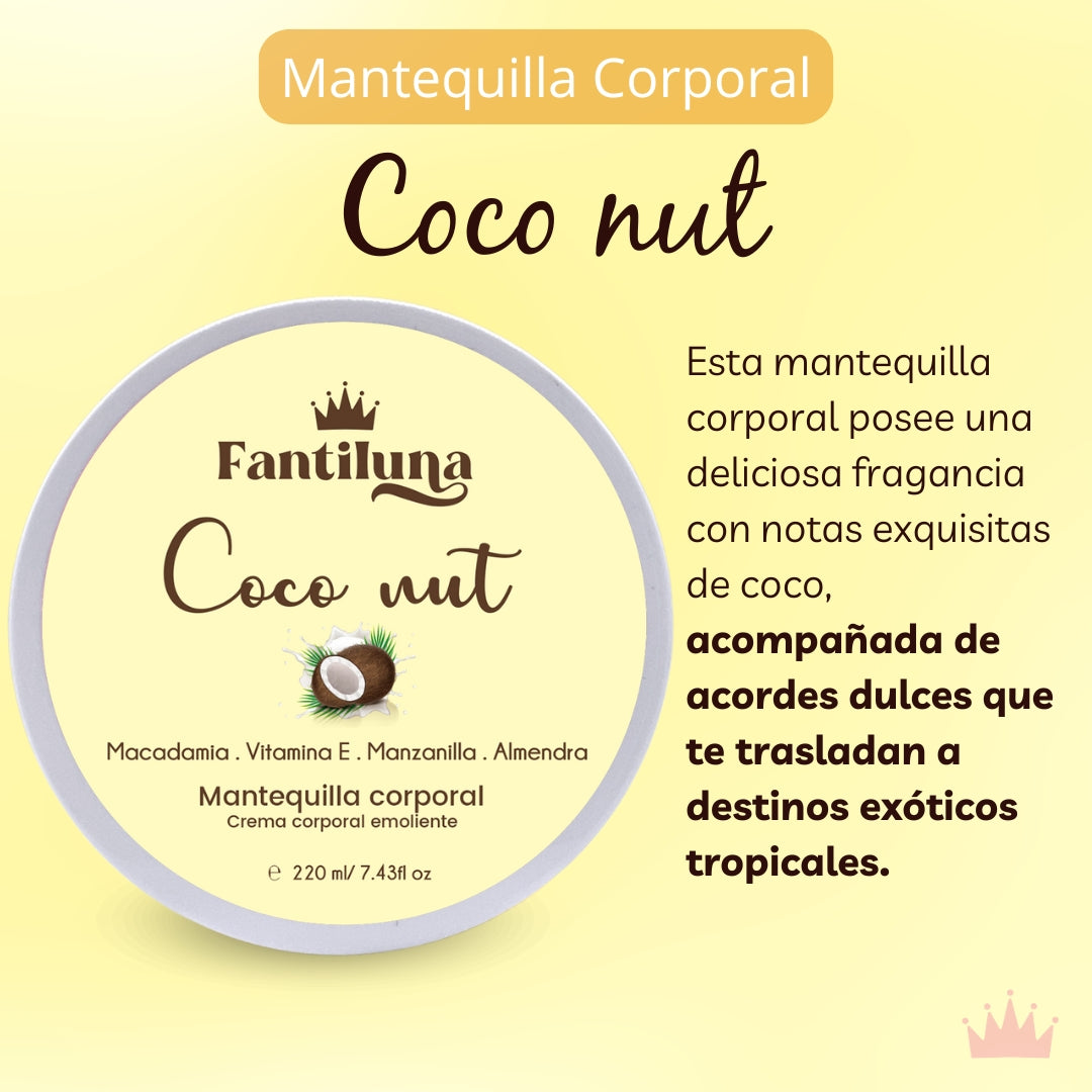 Mantequilla Corporal Coco Nut