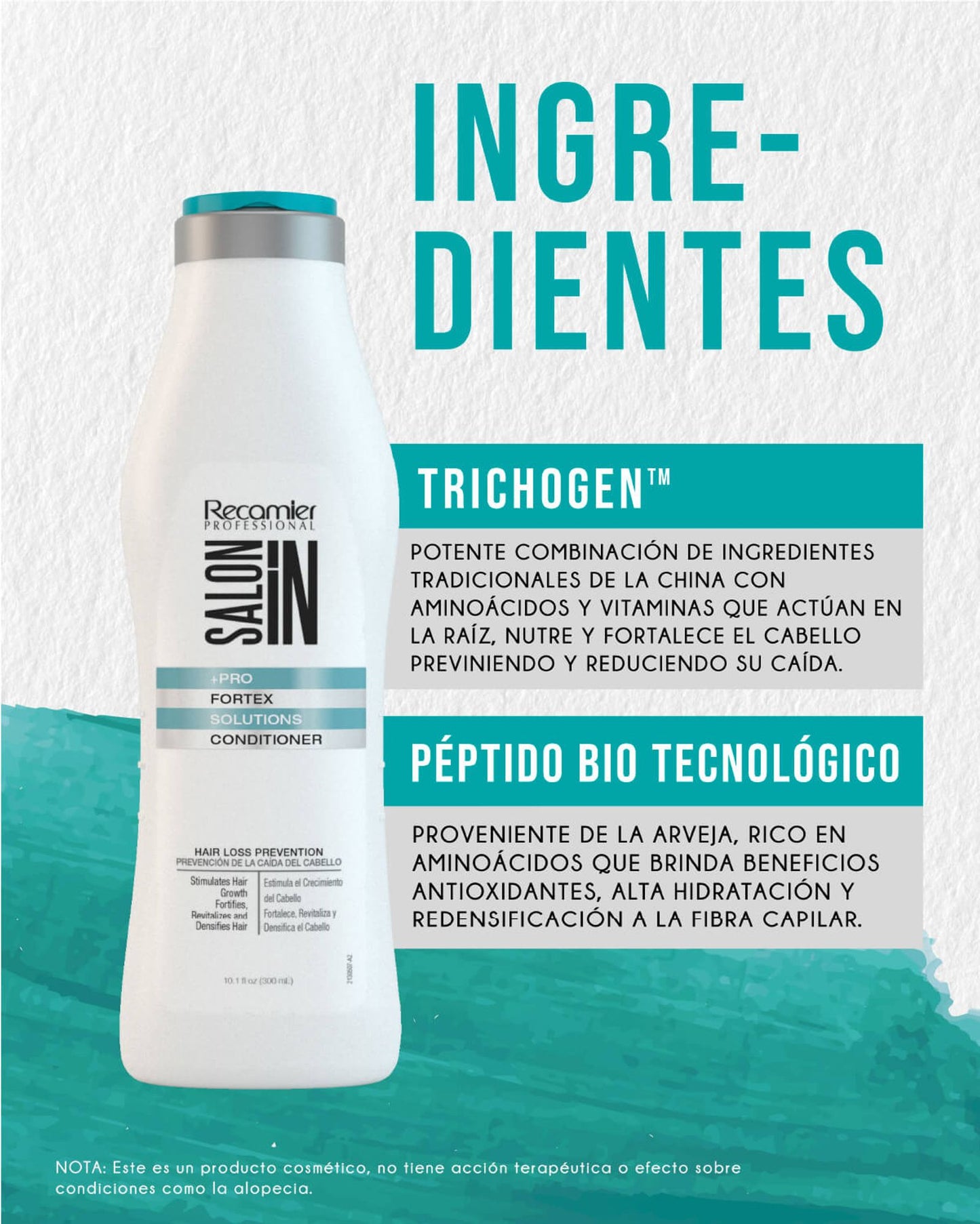 ACONDICIONADOR FORTEX SOLUTIONS SALON IN X300ML