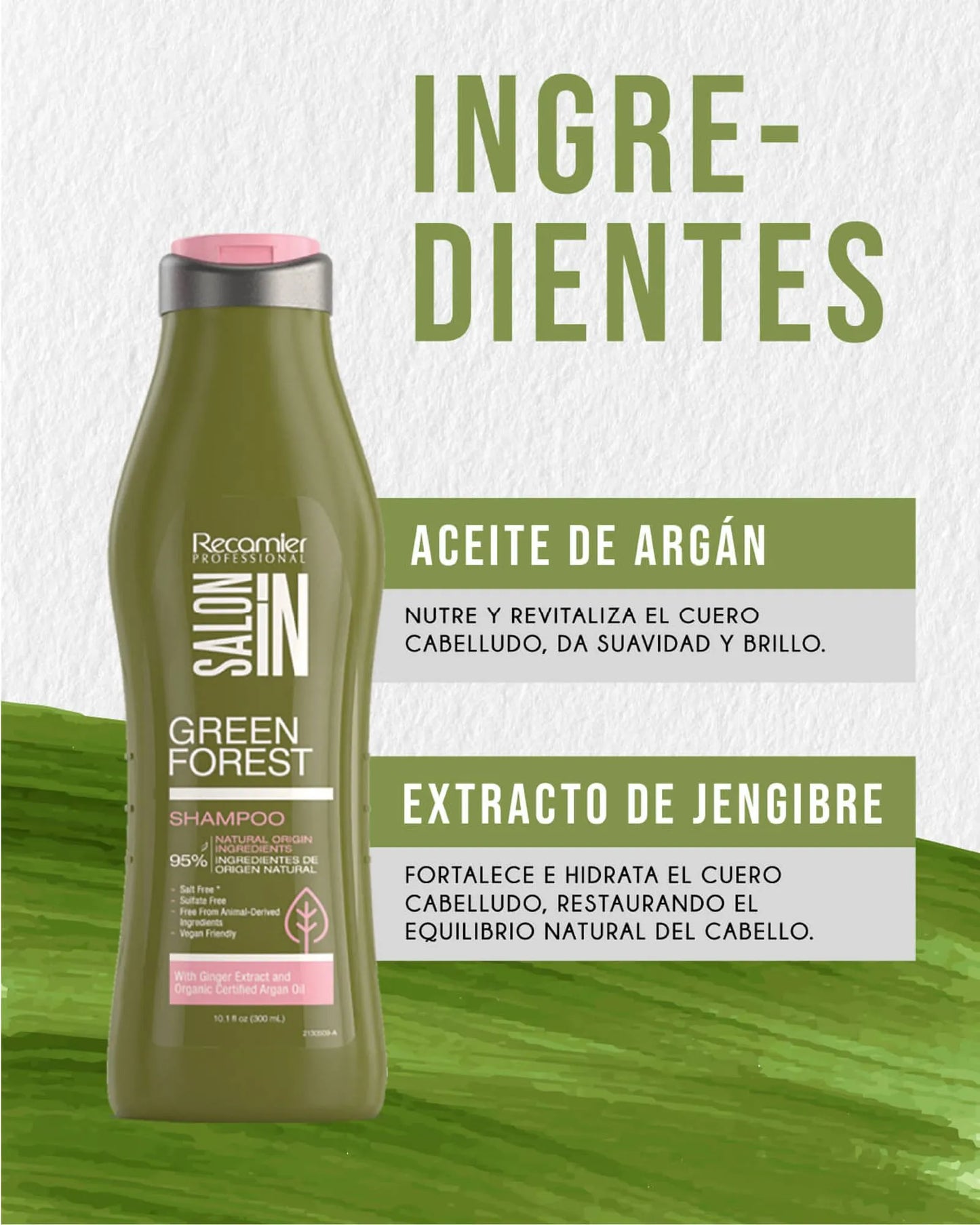 SHAMPOO GREEN FOREST SALON IN 300ML