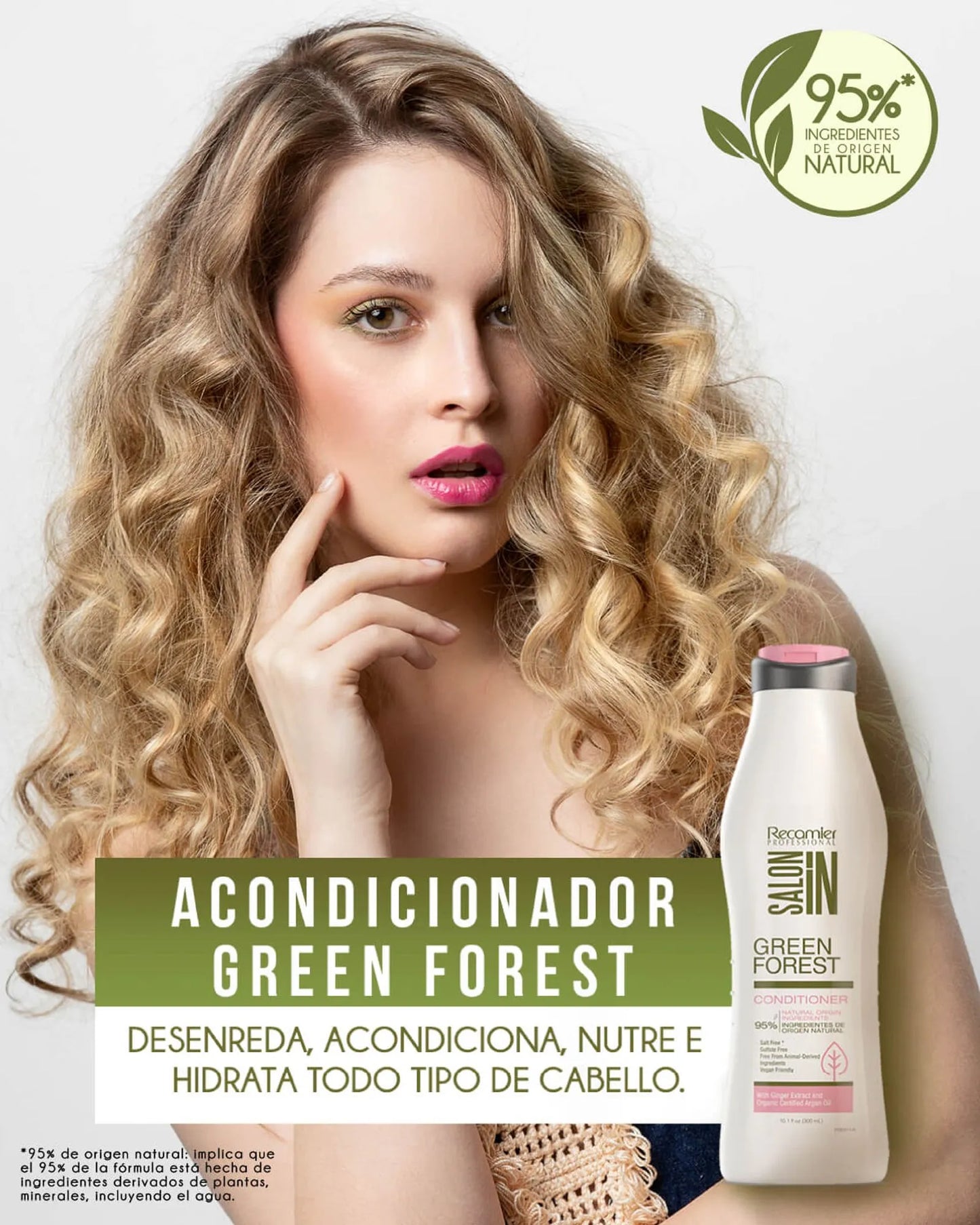 ACONDICIONADOR GREEN FOREST SALON IN 300 ML