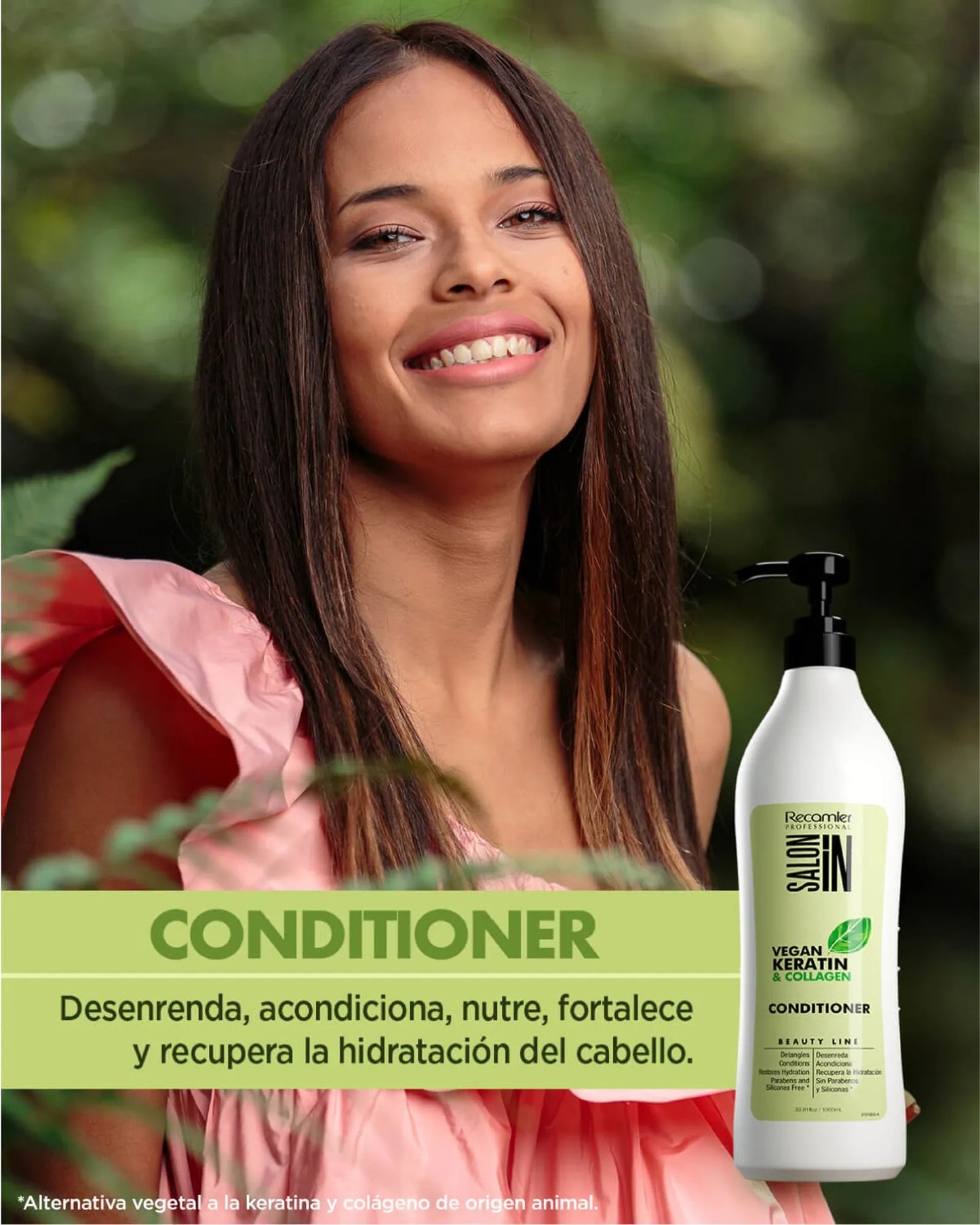 ACONDICIONADOR VEGAN KERATIN COLLAGEN X 1000 ML