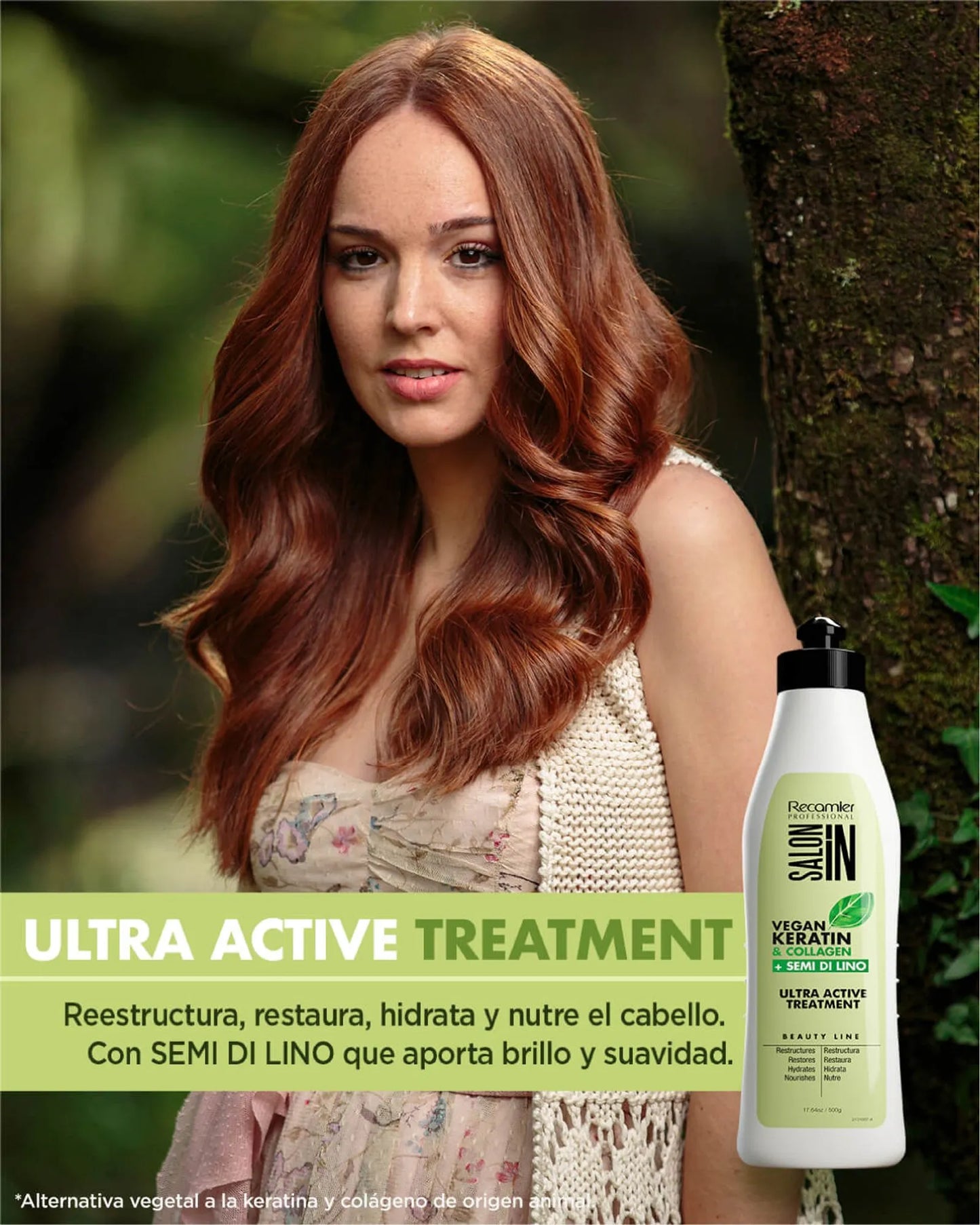 TRATAMIENTO VEGAN KERATIN COLLAGEN ULTRACTIVE 500ML