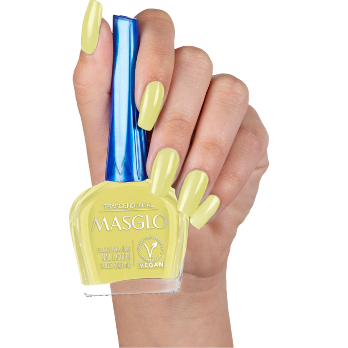 TRASCENDENTAL - ESMALTE TRADICIONAL CREMOSO MASGLO 13,5 ML - GAMA AMARILLO