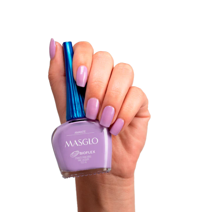 AMANTE - ESMALTE TRADICIONAL CREMOSO MASGLO 13,5 ML - GAMA MORADO