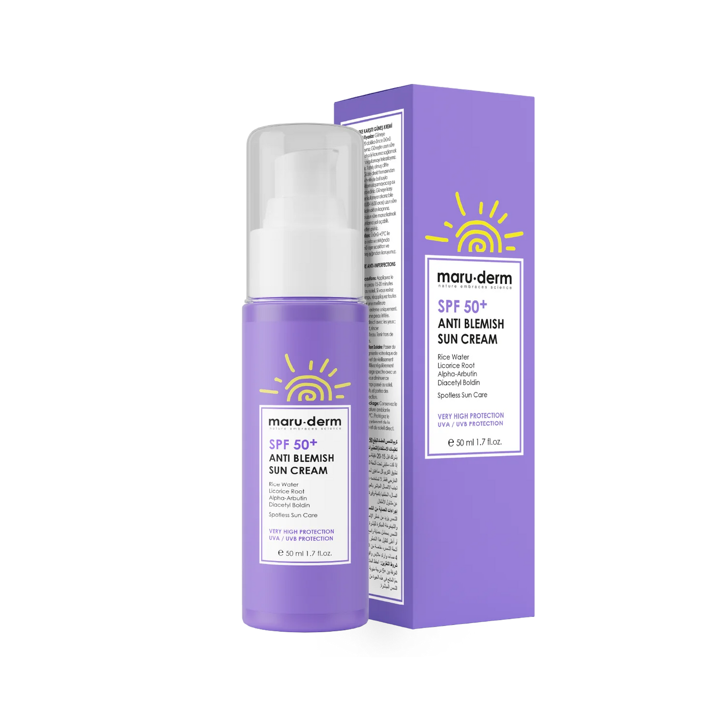 PROTECTOR SOLAR ANTIMANCHAS FPS 50+ 50 ML