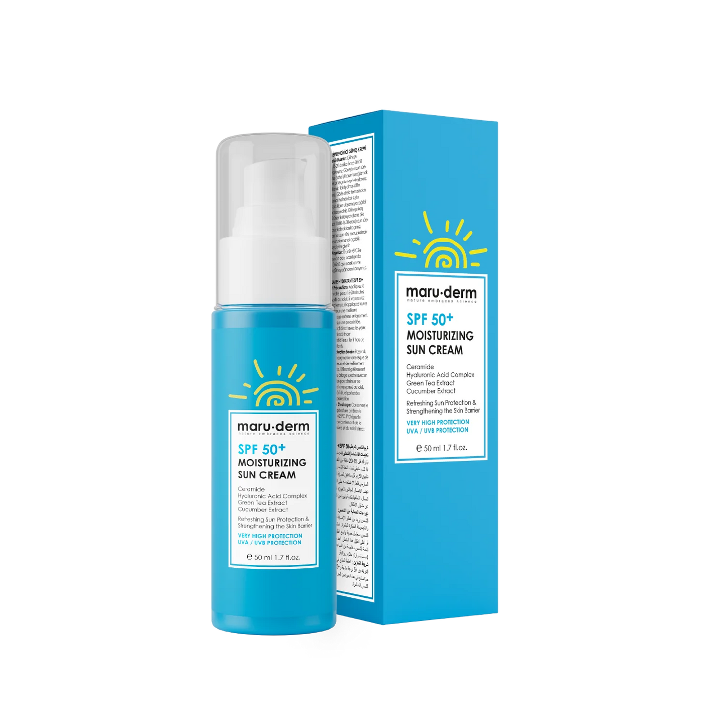 PROTECTOR SOLAR HIDRATANTE FPS 50+ 50 ML