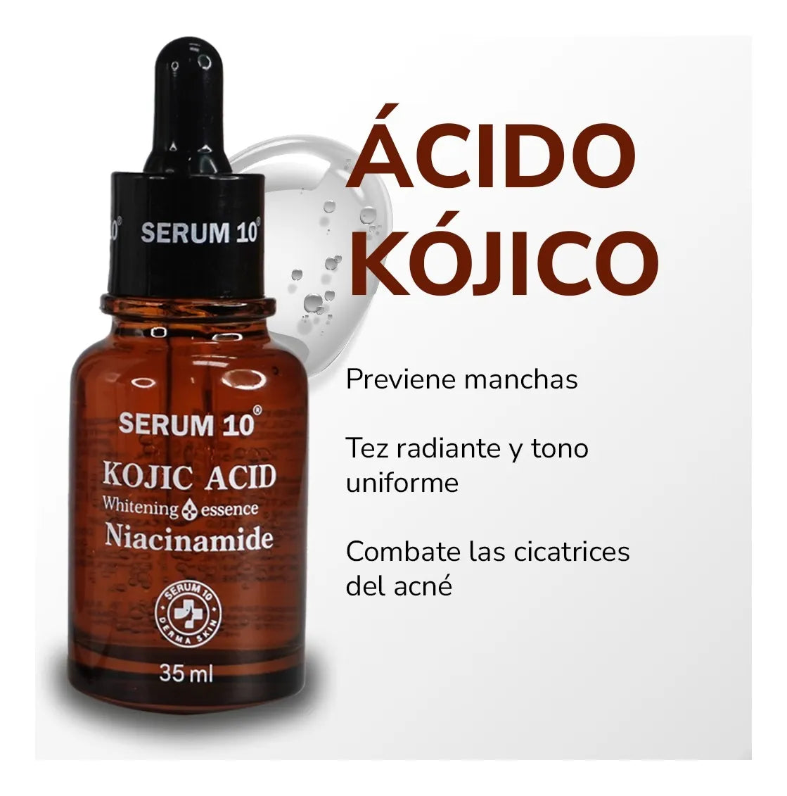 Acido Kojico Aclara Mancha Piel