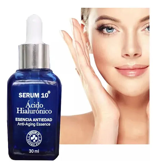 Serum 10 Ácido Hialurónico Antiedad Repair Essence 30 Ml Seca Día/noche