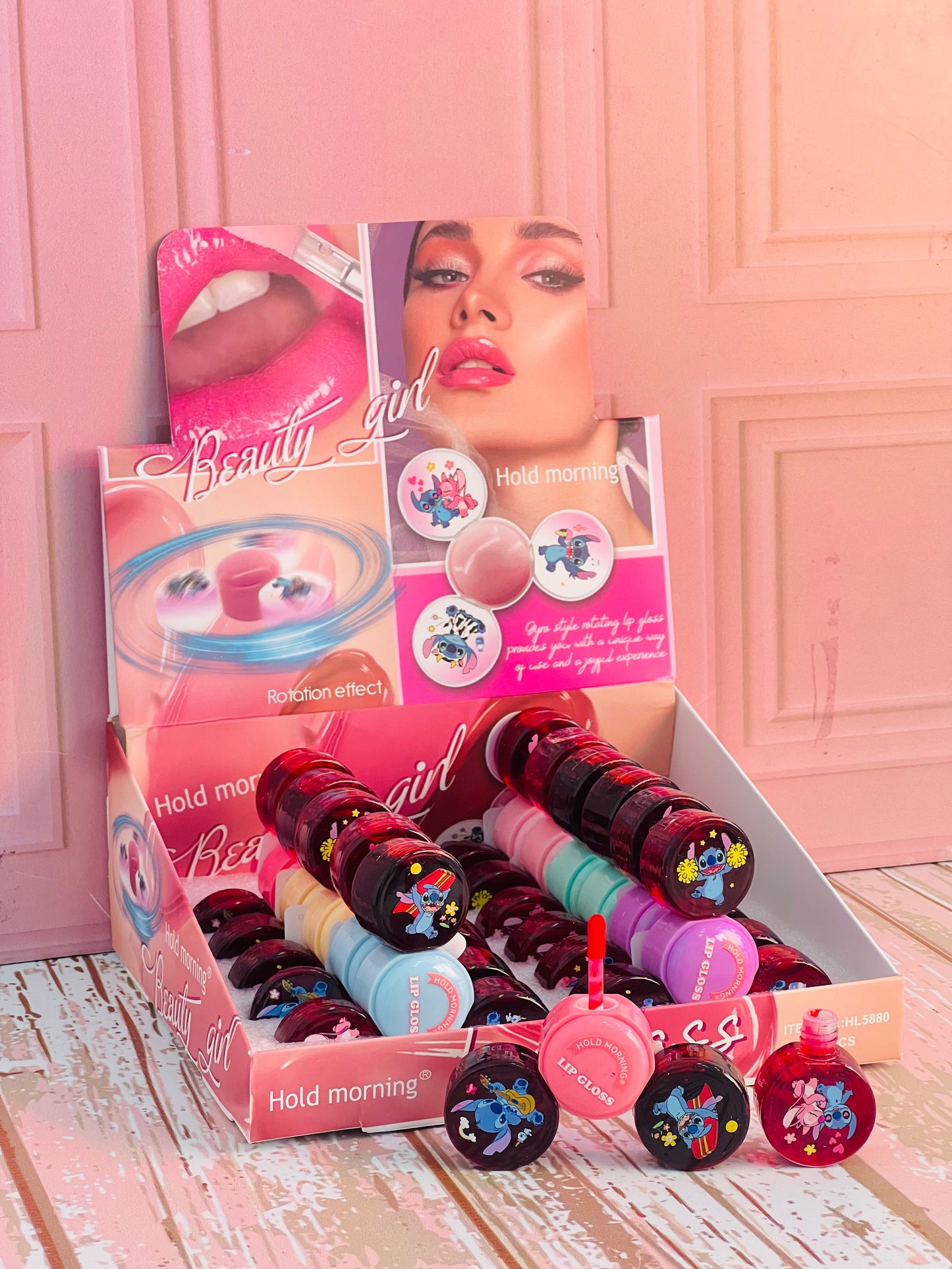 TINTA DE LABIOS EN SPINNER DE STITCH