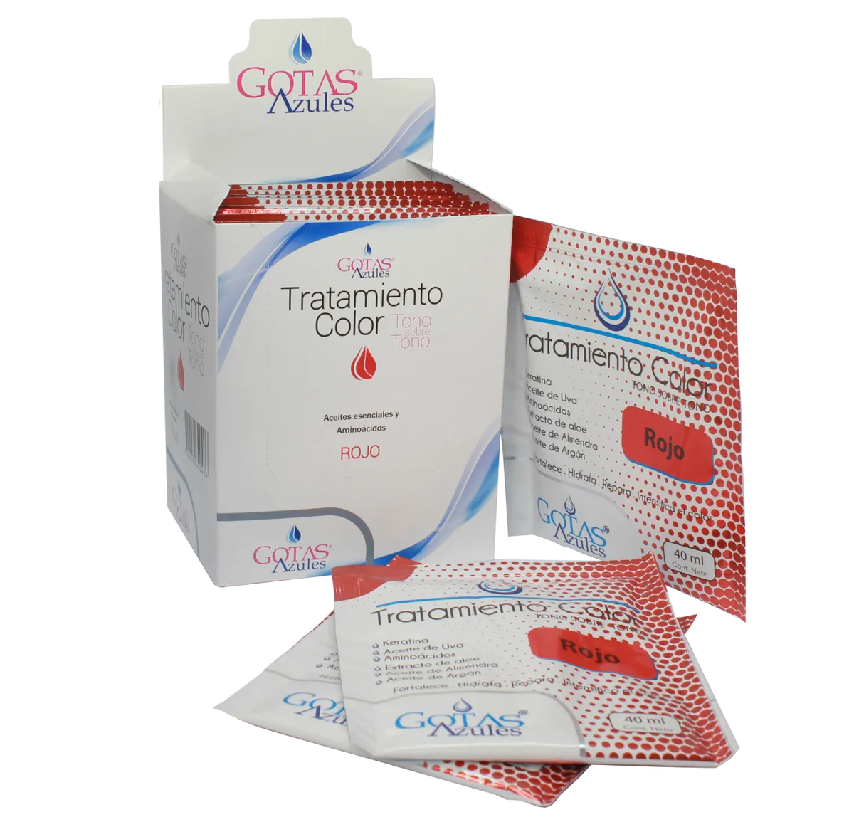 Tratamiento Rojo 40 ml