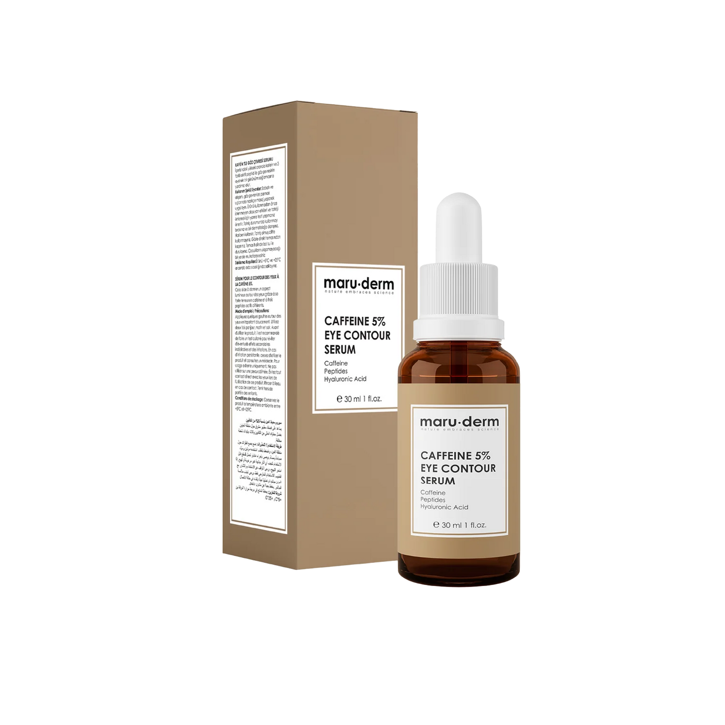 SUERO DE CAFEÍNA PARA EL CONTORNO DE OJOS AL 5% 30 ML