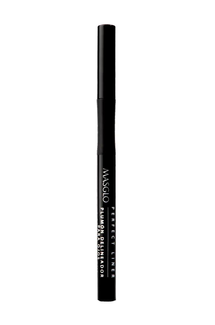 PERFECT LINER - PLUMÓN DELINEADOR PARA OJOS A PRUEBA DE AGUA MASGLO COSMETICS 1.2 ML - GAMA NEGRO