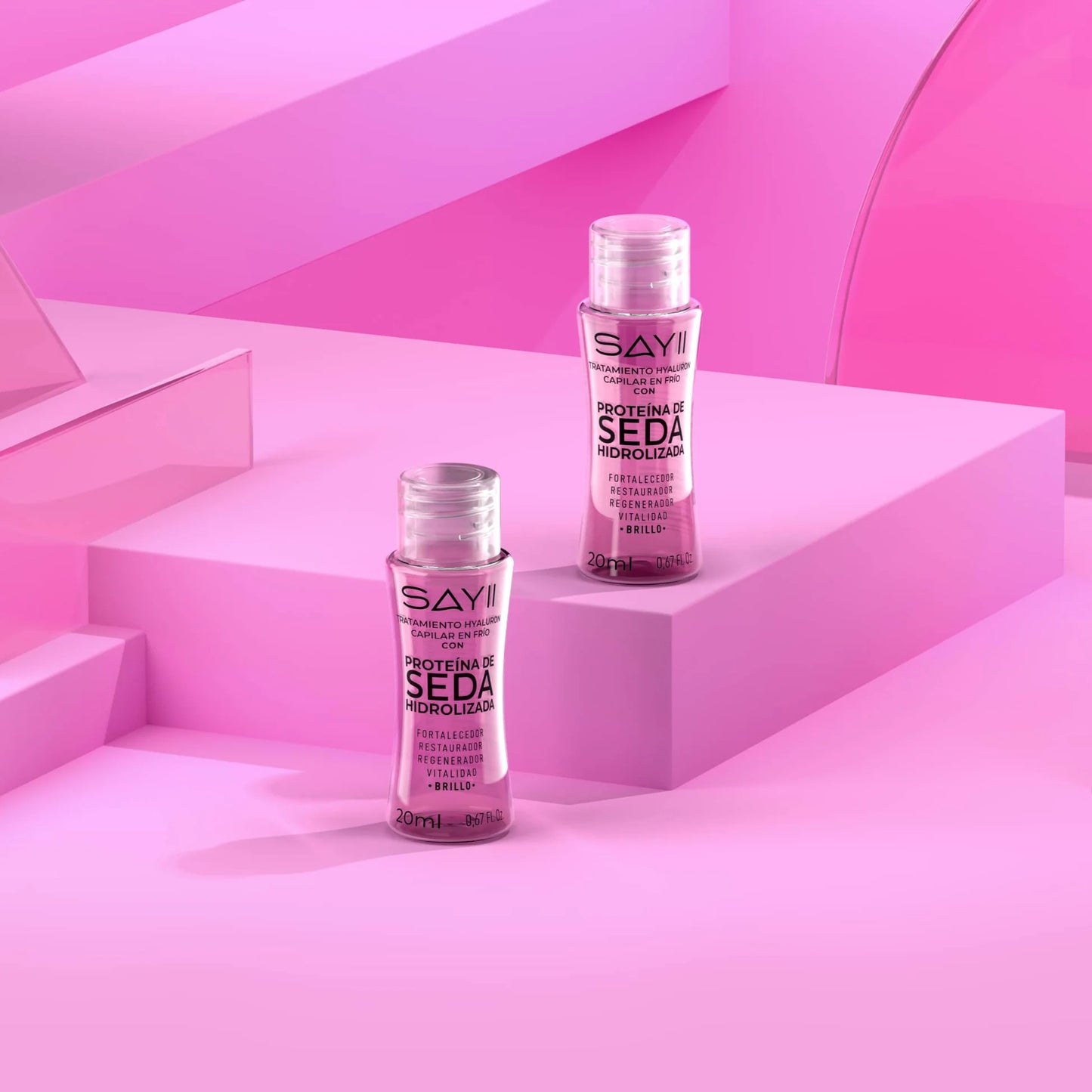 Ampolleta Proteína De Seda Tratamiento Complex Hyaluron En Frío *20ml