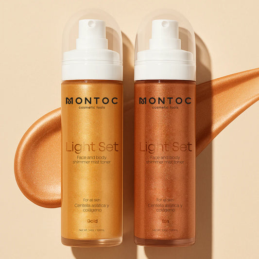 Shimmer Mist Toner Light Set Montoc 100ML