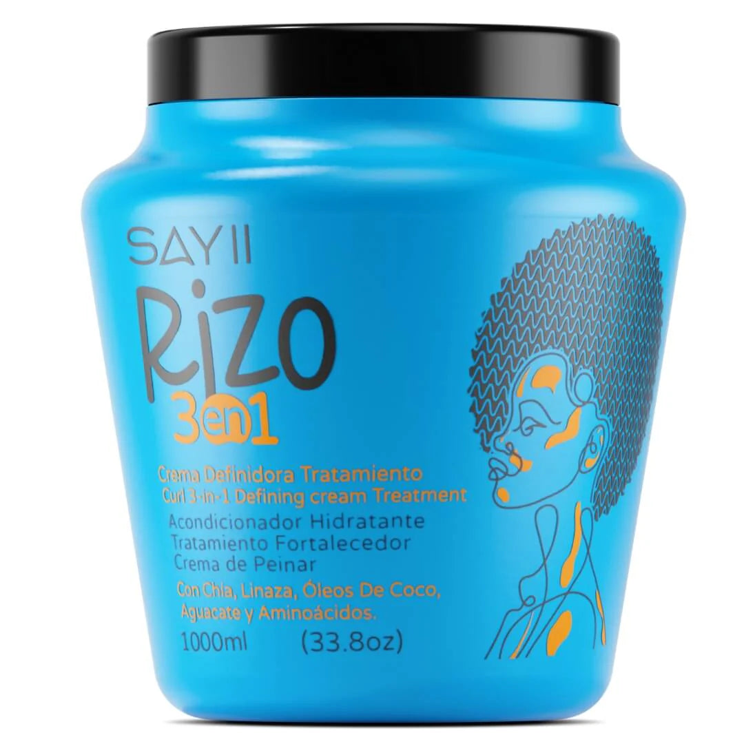 Mascarilla Rizo 3 en 1 Afro 1000ML
