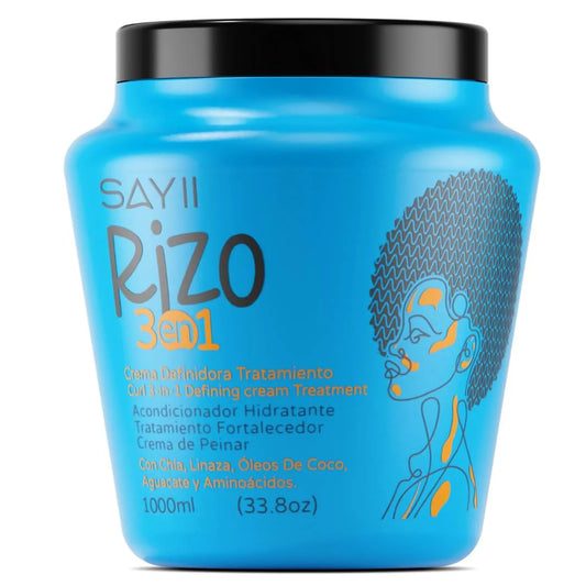 Mascarilla Rizo 3 en 1 Afro 1000ML