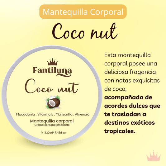 Mantequilla Corporal Coco Nut