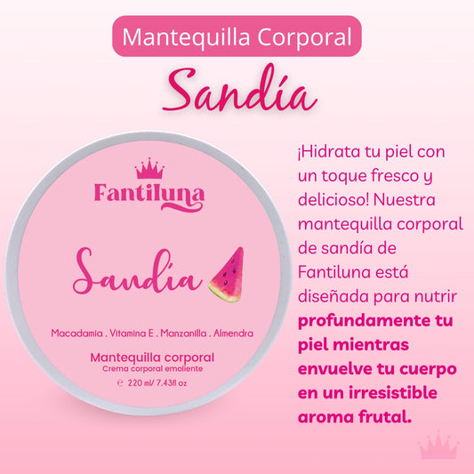 Mantequilla Corporal Sandía