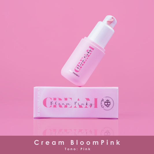 Bloom pink cream face primer