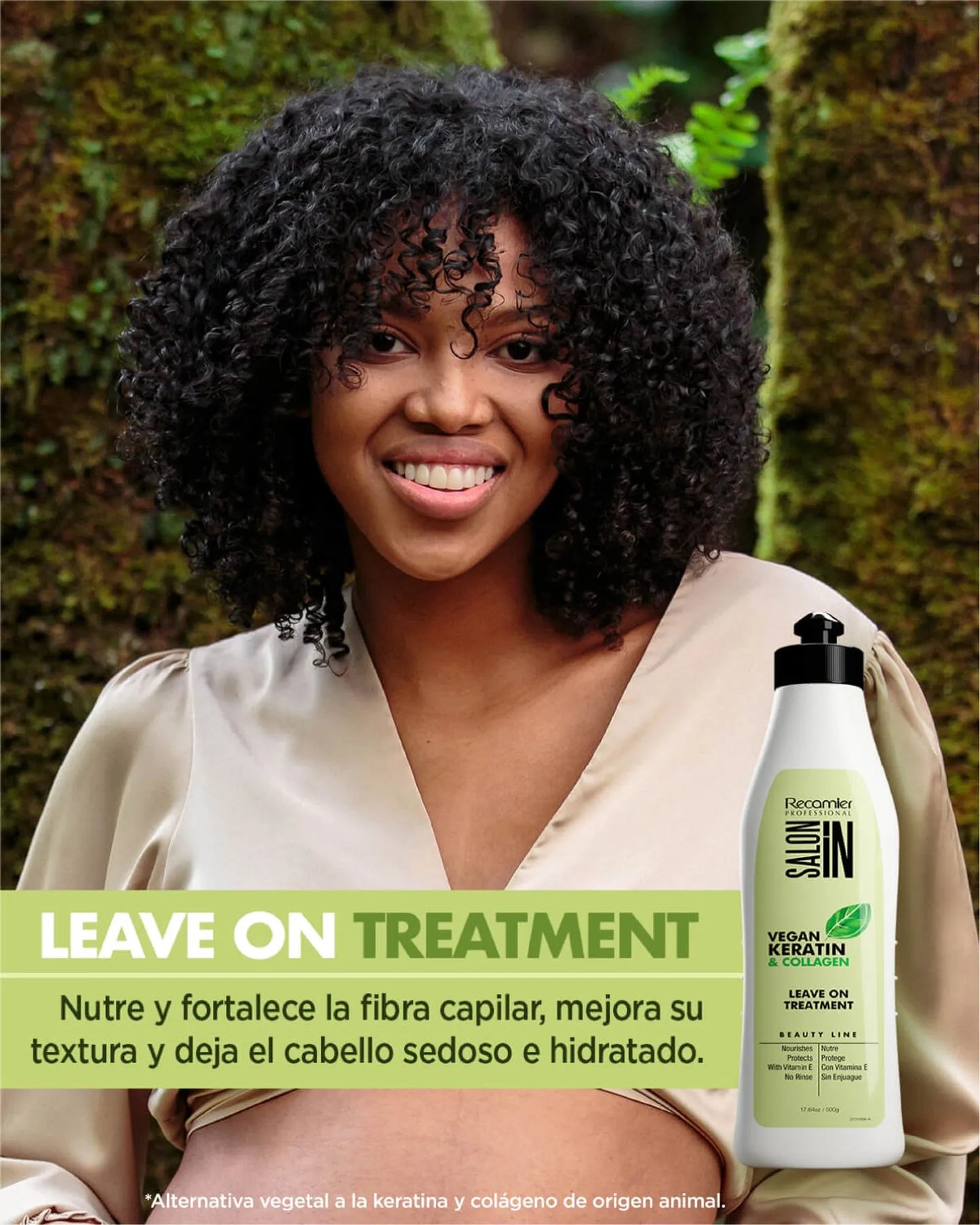 TRATAMIENTO VEGAN KERATIN COLLAGEN LEAVEON 500 ML