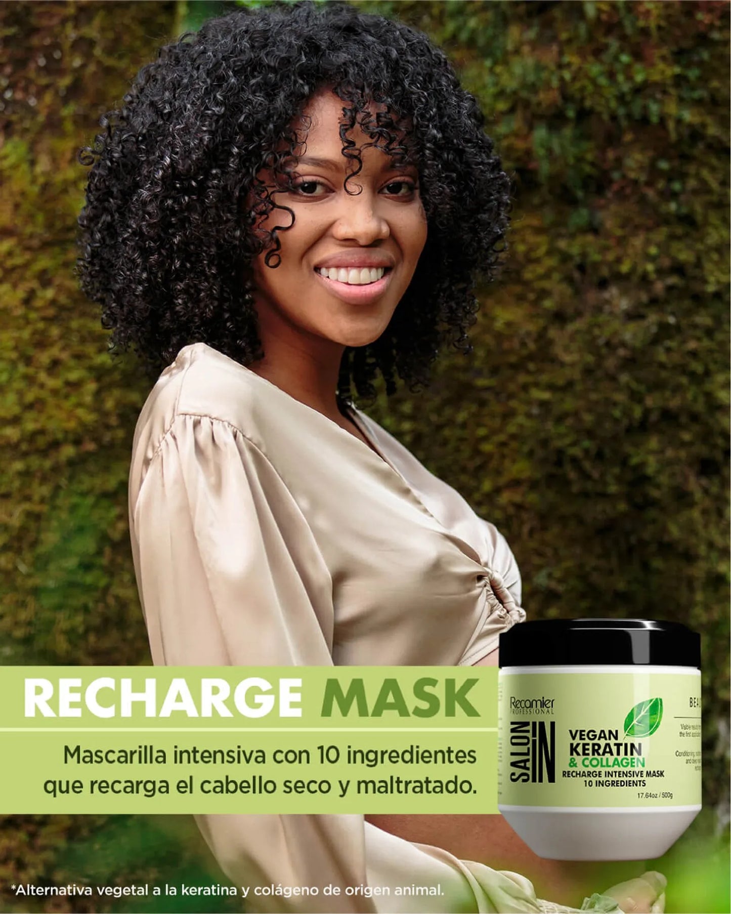 RECHARGE INTENSIVO VEGAN KERATIN COLLAGEN 500 GR