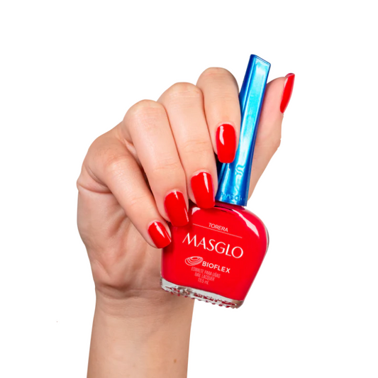 TORERA - ESMALTE TRADICIONAL CREMOSO MASGLO 13,5 ML - GAMA ROJO