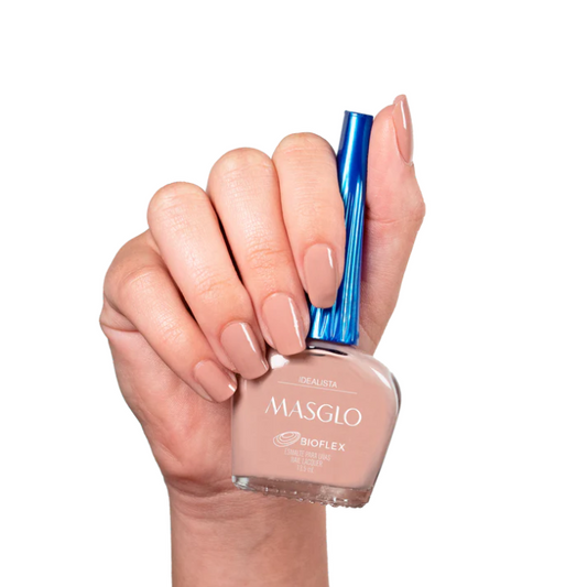 IDEALISTA - ESMALTE TRADICIONAL CREMOSO MASGLO 13,5 ML - GAMA MARRON