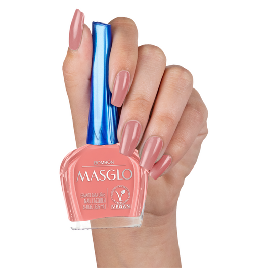 BOMBÓN - ESMALTE TRADICIONAL CREMOSO MASGLO 13,5 ML - GAMA ROSADO