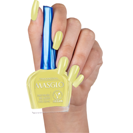 TRASCENDENTAL - ESMALTE TRADICIONAL CREMOSO MASGLO 13,5 ML - GAMA AMARILLO