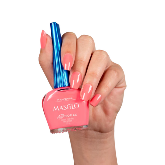 PROVOCATIVA - ESMALTE TRADICIONAL CREMOSO MASGLO 13,5 ML - GAMA ROSADO