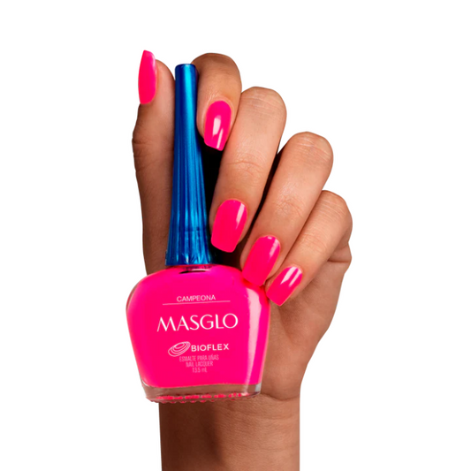CAMPEONA - ESMALTE TRADICIONAL CREMOSO MASGLO 13,5 ML - GAMA ROSADO