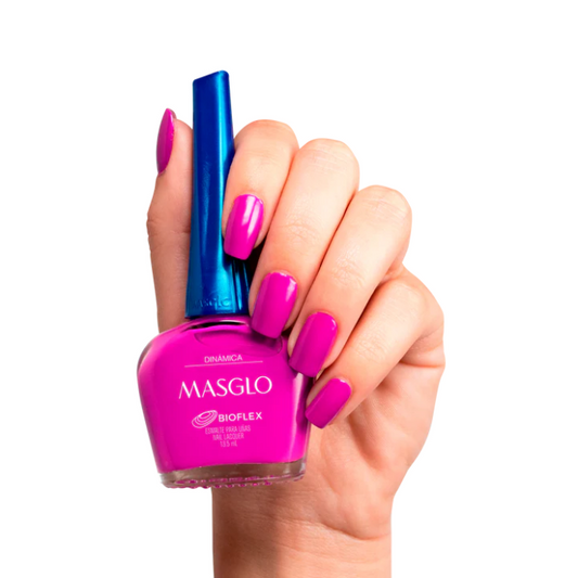 DINAMICA - ESMALTE TRADICIONAL CREMOSO MASGLO 13,5 ML - GAMA ROSADO