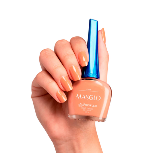 DIVA - ESMALTE TRADICIONAL CREMOSO MASGLO 13,5 ML - GAMA MARRON