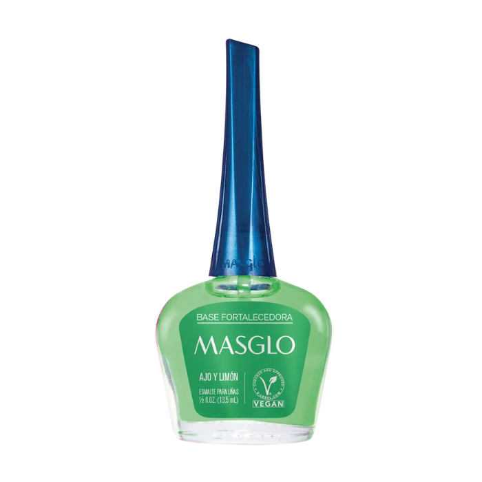 BASE TRADICIONAL FORTALECEDORA MASGLO AJO Y LIMON 13,5 ML