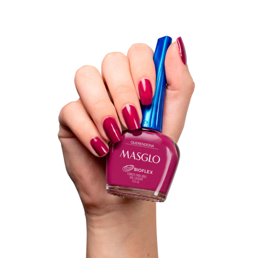QUERENDONA - ESMALTE TRADICIONAL CREMOSO MASGLO 13,5 ML - GAMA ROJO