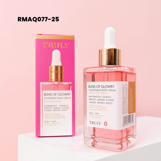 Truly Buns Of Glowry Tightening Body Serum.