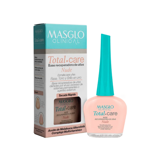 BASE MASGLO CLINICAL TOTAL CARE - BASE RECUPERADORA DE UÑAS MALTRATADAS 13,5 ML