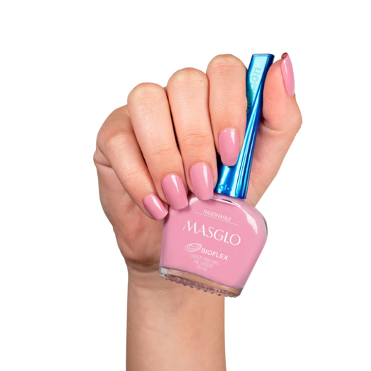RAZONABLE - ESMALTE TRADICIONAL CREMOSO MASGLO 13,5 ML - GAMA ROSADO