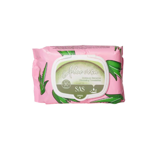 TOALLITAS DESMAQUILLANTES DE ALOE VERA