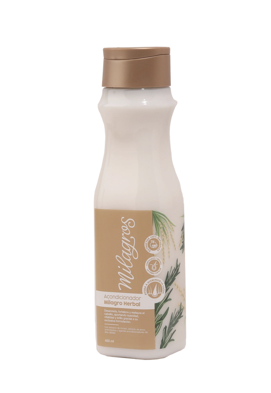 Acondicionador Milagro Herbal 450ML