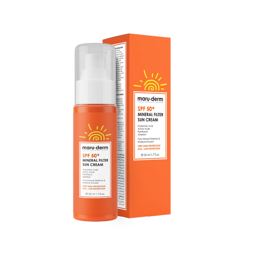 PROTECTOR SOLAR CON FILTRO MINERAL FPS 50+ 50 ML