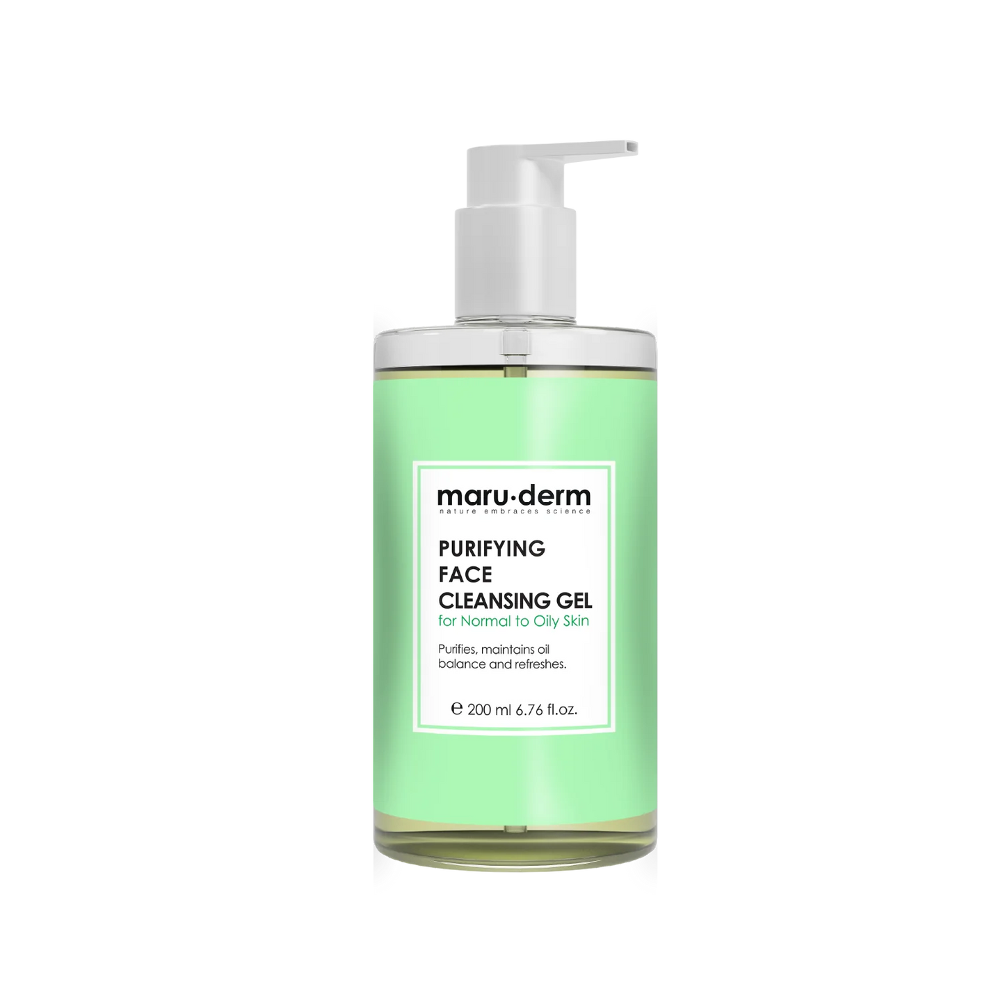 GEL LIMPIADOR FACIAL PURIFICANTE PARA PIELES NORMALES A GRASAS 200 ML