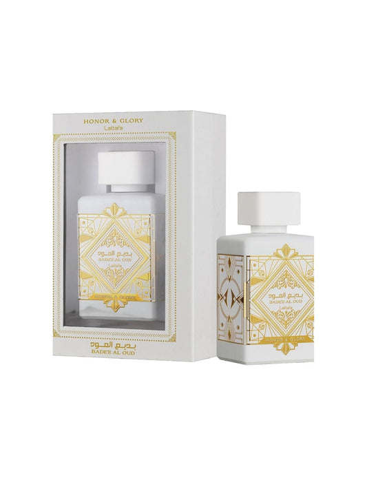 LATTAFA HONOR & GLORY BLANCA CAJA DE LUJO