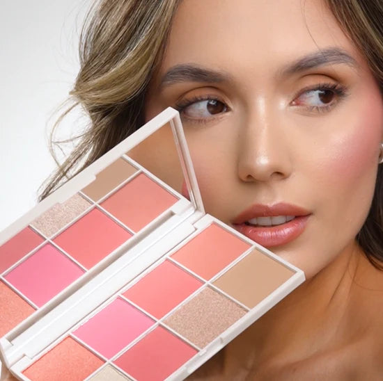 PALETA DE RUBOR LIGHT SET 8T