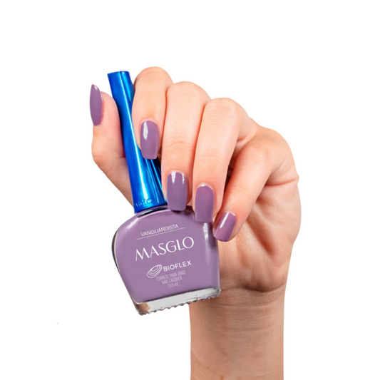 VANGUARDISTA - ESMALTE TRADICIONAL CREMOSO MASGLO 13,5 ML - GAMA MORADO