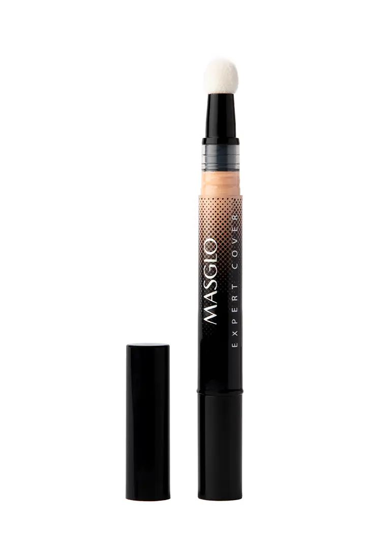 EXPERT - CORRECTOR LÍQUIDO CON FILTRO SOLAR MASGLO COSMETICS 2 GR - TONO OSCURO