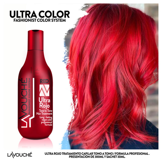 Tratamiento Rojo Ultra Color