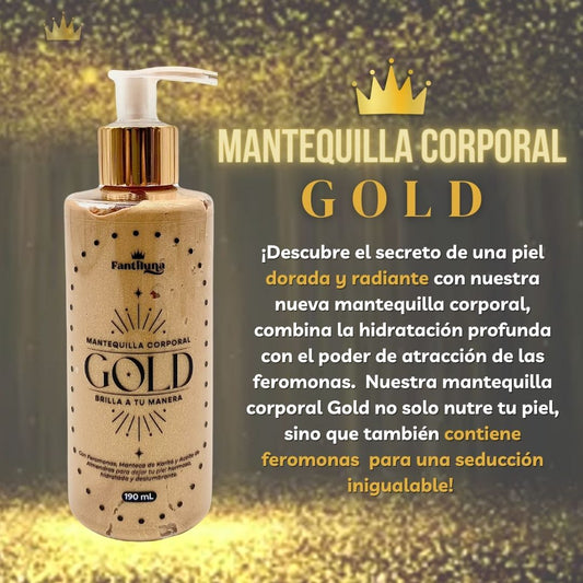 Mantequilla Corporal GOLD al detal